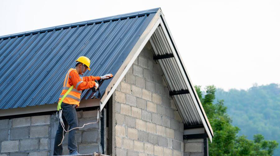 Professional metal roof installation in Lansing, WV